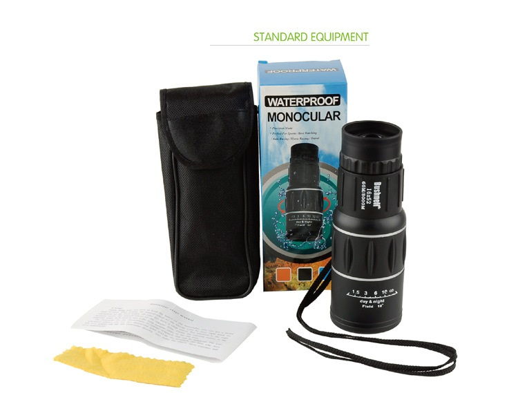 Bushnell 16X52 Monocular Double Adjustable telescope Ultra Clear Day Night